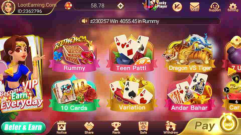 Rummy Bindaas App Download | Register & Get ₹10 | Cash Out ₹100