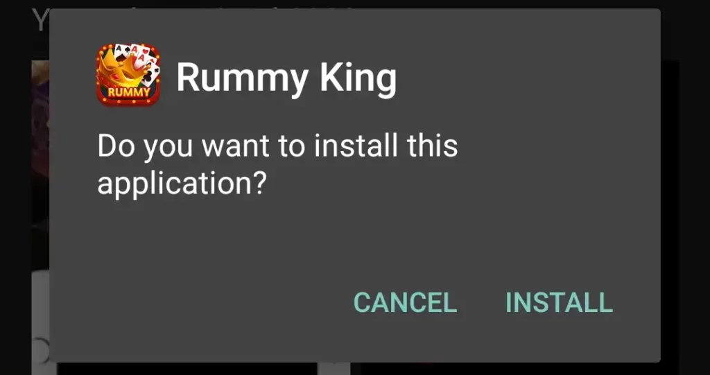 rummy king install